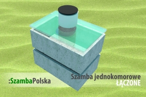 Szamba jednokomorowe łączone z SzambaPolska.pl